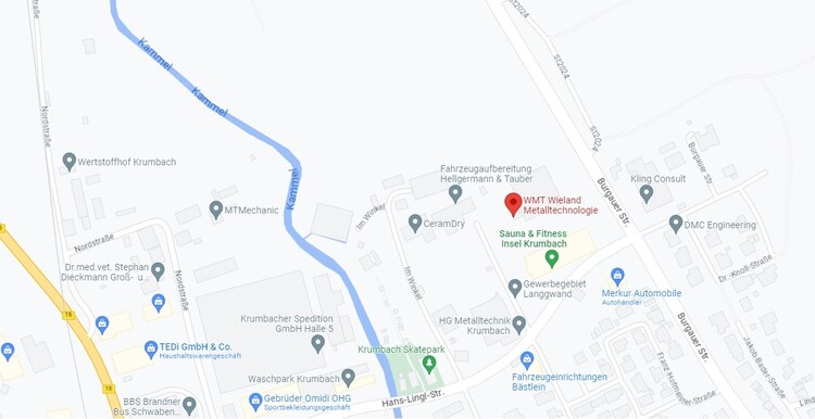 Anfahrt WMT Hans Lingl Straße