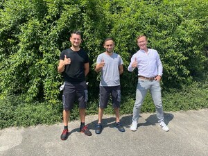 Betriebsjubiläum Andreas und Mehmet 10 jähriges Betriebsjubiläum Andreas und Mehmet