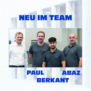 Neu im Team Paul, Berkant, Abaz Neu im Team Paul, Berkant, Abaz